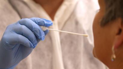 Symbolbild: Karl-Josef Hildenbrand/exb
Es waren deutlich mehr Schnelltests positiv als in der Vorwoche.