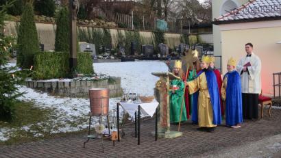 Bild: Christine Schwarz/exb
Dreikönigsandacht in Paulsdorf.