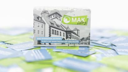 Bild: Otto-Hahn-Gymnasium/exb
Mit "MAKhistory" gehen die Spielerinnen und Spieler auf eine spannende Zeitreise durch die Marktredwitzer Vergangenheit.