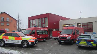 Bild: Berufsfeuerwehr Regensburg
Ein Großaufgebot an Einsatzkräften hat in Regensburg nach einem vermissten Senior gesucht.