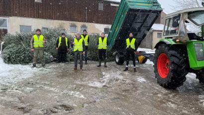 Bild: Junge Union Waldershof/exb
Florian Spörer, Christoph Deubzer, Ortsvorsitzender Maximilian Kastner, Philipp Schmelzer, Fabian Kastner und Maximilian Berek (von links) freuten sich über das Ergebnis der Sammelaktion.