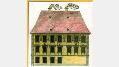 Repro: Heimatverein Eschenbach
Das Pflegschloss, Sitz des Landpflegers, im 18. Jahrhundert. Bei der jetzigen Sanierung wurden die Kamine wieder so hergestellt, wie sie einst waren. Die Bemalung orientiert sich am Umbau des 19. Jahrhunderts.