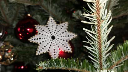 Bild: Portner
Wenn der Christbaum zu nadeln anfängt, dann fliegt er aus der Wohnung. In Oberviechtach bleiben aber viele Weihnachtsbäume bis 2. Februar stehen.