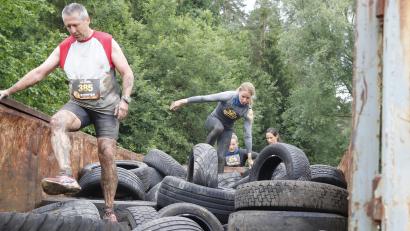 Archivbild: mfh
Über Stock, Stein und Reifen führte der Rats-Runners- Premierenlauf im vergangenen Jahr.