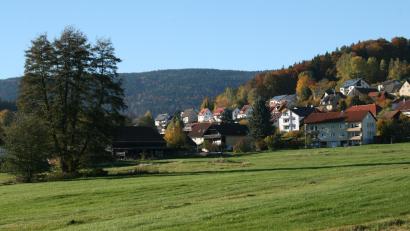 Archivbild: roh
Friedenfels am Südhang des Hohen Steinwalds verwöhnt nicht nur im Sommer mit viel Sonne und bester Aussicht. Das wissen auch Zugezogene zu schätzen.