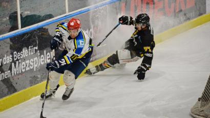 Archivbild: Andreas Brückmann
Ausgebremst: Der ERSC Amberg kann wegen Corona-Fällen in der Mannschaft nicht in die Aufstiegsrunde starten.
