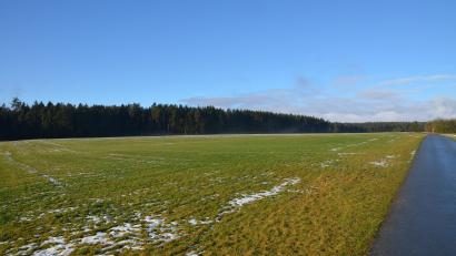 Bild: ak
Im Waldgebiet Entenholz nordwestlich der Ortschaft Zeulenreuth (Bild) hat die Gemeinde 19,93 Hektar Wald aus der Auflösung des Rechtlerwaldes ohne weitere Nutzungsbeschränkungen erhalten