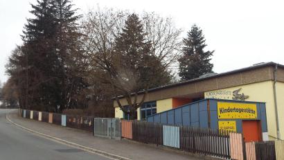 Bild: e
Als die Kinder am Freitag aus der Kita abgeholt wurden, war das Wäldchen noch da, am Samstag wurde es gerodet.