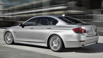 Bild: BMW AG/dpa
Klassische Form: Für manche muss es eben ein Stufenheck wie die BMW Fünfer Limousine sein – die gibt es allerdings auch als Kombivariante Touring.