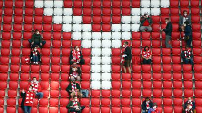 Archivbild: Matthias Schrader
In den Bundesligastadien in Bayern werden wieder Zuschauer zugelassen.