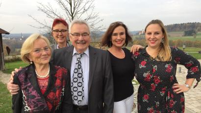 Archivbild: cf
Gregor Rosner, hier im Kreise seiner Familie, ist verstorben