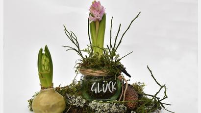 Bild: Petra Hartl
Glück im Glas verschenken – eine Idee (nicht nur) zum Valentinstag.