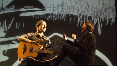Bild: Constanze Henning
"Netboy" heißt das Stück, das im Stadttheater Amberg aufgeführt wird.