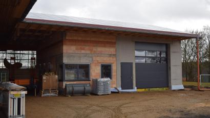 Bild: bnr
Der neue Bauhof belastet zwar die Gemeindekasse, war aber dringend erforderlich.