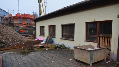 Bild: Eva Gröninger
Der ehemalige Kindergarten in Rieden wird zu einer Tagespflege umgebaut.