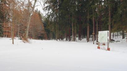 Bild: bsc
Der Gemeinderat Friedenfels und der Tourismusausschuss freuen sich auf die Aufwertung des Zimmerplatzes. Kosten werden die Maßnahmen voraussichtlich einen fünfstelligen Betrag.