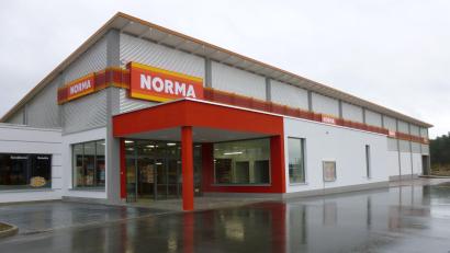 Symbolbild: Zangl/exb
So wie die Filiale in Sengenthal (Bild) könnte der Norma-Markt in Wiesau aussehen.