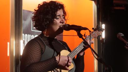 Bild: Kunz
Elena Steri beim Foyerkonzert im Ring-Theater.