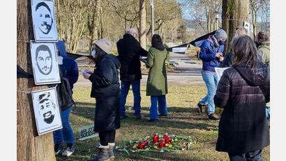 Bild: Nina Krehl/Dustin Opitz/exb 
Kundgebung