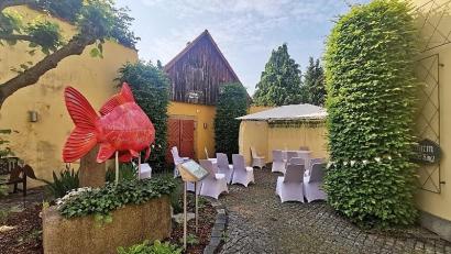 Bild: stg
Heiraten mit Ambiente ist in der Fronfeste unter freiem Himmel möglich