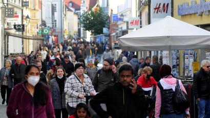 Archivbild: Stephan Huber
Ein bekannter Anblick: So sieht die Amberger Fußgängerzone in der Regel an einem verkaufsoffenen Sonntag aus.