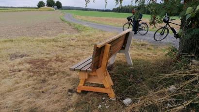 Bild: Schlüsselclub Münchenreuth/exb
Bei der entwendeten Bank handelt es sich um ein Unikat.