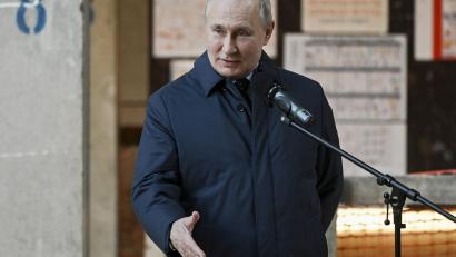 Bild: Sergei Guneyev/Pool Sputnik Kremlin/AP/dpa
Wladimir Putin, Präsident von Russland,.