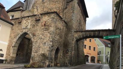 Bild: ihl
Der Zwingerweg rückt heuer bei den Stadtführungen ins Blickfeld. Der Zugang zum westlichen Teil befindet sich links im Mähntor.