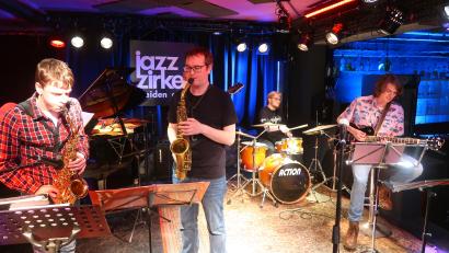 Bild: Kunz
Bei der Jam-Session trafen sich jazzbegeisterte Musiker aus Weiden.
