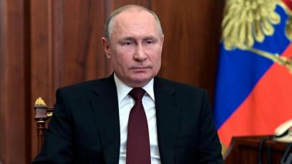 Bild: Alexei Nikolsky/Pool Sputnik Kremlin/AP/dpa
Russlands Präsident Wladimir Putin hatte zuletzt die Nuklearstreitkräfte seines Landes aktiviert.
