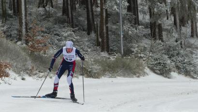 Bild: chl
Neben zehn weiteren Klassensiegern des SCMK Hirschau entschied Emil Paul seine Altersklasse U15m über sechs Kilometer für sich. Auf dieser Streckenlänge stellte er die Bestzeit des Tages auf.