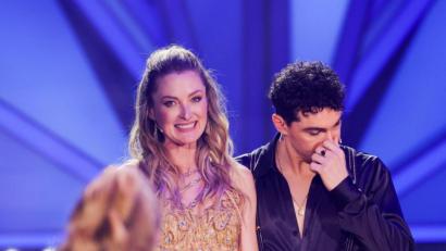 Bild: Rolf Vennenbernd/dpa
Lilly zu Sayn-Wittgenstein-Berleburg und Andrzej Cibis sind aus der RTL-Tanzshow ausgeschieden.