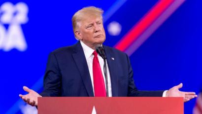 Bild: Brian Cahn/ZUMA Press Wire/dpa
Donald Trump hat gesagt, dass ihm der Wahlsieg gestohlen worden sei.