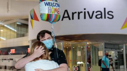 Bild: Richard Wainwright/AAP/dpa
Nun öffnet auch Westaustralien wieder seine Grenzen.