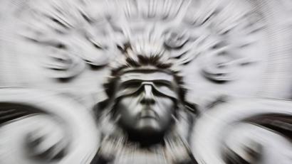 Bild: Christoph Soeder/dpa/Symbolbild
Eine Figur der blinden Justitia.