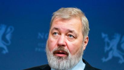 Bild: Hakon Mosvold Larsen/NTB Scanpix/AP/dpa
Dmitri Muratow, Chefredakteur der Moskauer Zeitung Nowaja Gaseta.