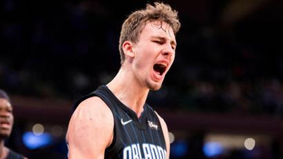 Bild: Jessie Alcheh/AP/dpa/Archiv
Franz Wagner steuerte beim Sieg gegen die Rockets 13 Punkte und acht Rebounds bei.