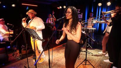 Bild: Kunz
Roman y sus Timberos im "Bistrot Paris".