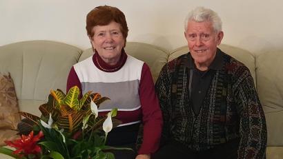 Bild: Kunz
Das Jubelpaar Karin und Leonhard Kunz.