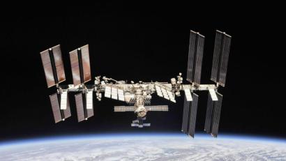 Bild: NASA/dpa
Die Internationale Raumstation (ISS).