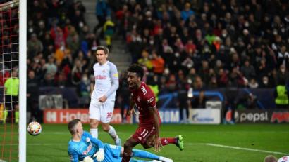 Bild: Sven Hoppe/dpa
Im Achtelfinal-Hinspiel traf Kingsley Coman in Salzburg für den FC Bayern München.