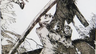 Bild: do
Zum Ausstellungsthema gehören unter anderem Kreuzwegradierungen .