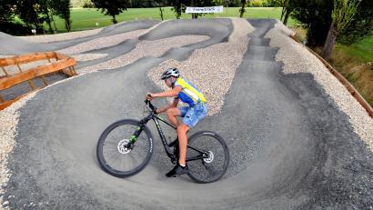 Symbolbild: Stephan Huber
Die Tirschenreuther Jugend wünscht sich eine Pumptrack-Bahn (wie hier in Elbart). Das sei eines der Ergebnisse der Jungbürgerumfrage, berichtete Jugendrat-Sprecher Lukas Üblacker.