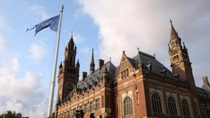 Bild: Mike Corder/AP/dpa
Das Internationale Gerichtshof in Den Haag.