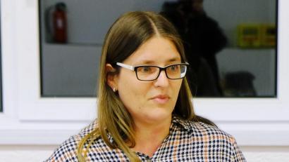 Bild: do
"Höhere Fördermengen bedingen auch eine Erweiterung der Schutzgebietszonen im Bereich der Kirchenthumbacher Tiefbrunnen". Diplom-Geologin Sabrina Zorn