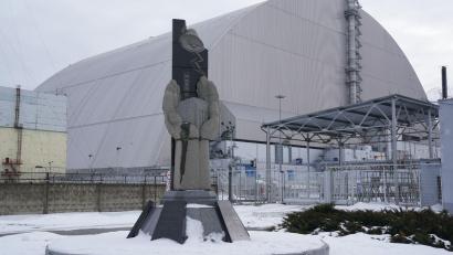 Bild: Bryan Smith/ZUMA Press Wire/dpa
In Tschernobyl war es 1986 zu einem verheerenden Atomunfall gekommen - noch heute werden dort radioaktive Abfälle gelagert.