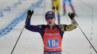 Bild: Josef Vostárek/CTK/dpa
Rief mit einem emotionalen Post aus seinem Kriegsdienst viele Reaktionen aus der gesamten Biathlon-Welt hervor: Dmytro Pidrutschnji.