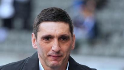 Bild: Soeren Stache/dpa-Zentralbild/dpa
Hat derzeit wenig Argumente: Herthas Cheftrainer Tayfun Korkut.