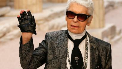 Bild: Francois Mori/AP/dpa
Der Modedesigner Karl Lagerfeld sagte, man dürfe sich selbst vor seiner Katze nicht gehen lassen.