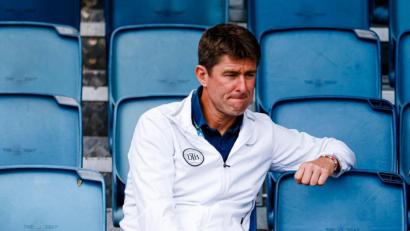 Bild: Frank Molter/dpa
Teamchef Michael Kohlmann: „Wenn es in Deutschland wäre, dann wäre das natürlich eine Riesensache“.